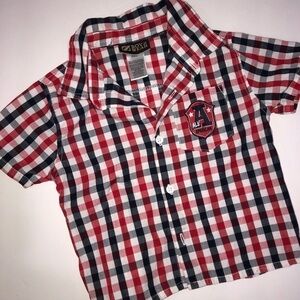 𝅺5 for $10 Boyz Wear button down shirt Size 24 months